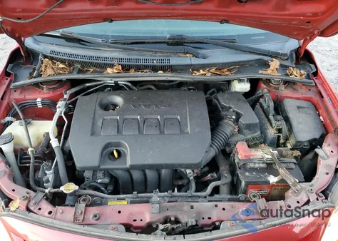 2011 Toyota Corolla Base z USA, uszkodzony, nr VIN 2T1BU4EE1BC606828